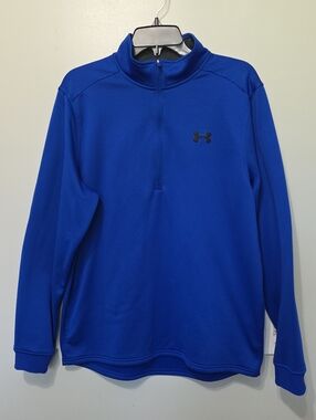 Under Armour Men’s Blue Quarter-Zip Performance Jacket